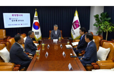 문화체육관광부 김도형 종무실장, 한교총 예방
